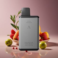 Adalya AD 10000 Puffs Disposable Vape Love 66 Space Gray USB-C 14mL 2%
