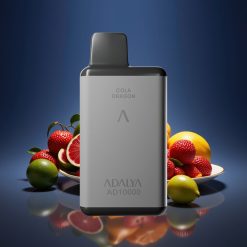 Adalya AD 10000 Puffs Disposable Vape Space Gray USB-C Rechargeable Berlin Night