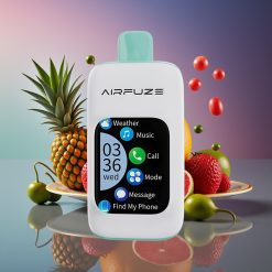 AirFuze Smart 30000 Puffs TFT Touch Screen Type-C Rainbow Fruit Burst Disposable Vape