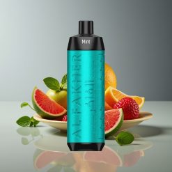 Al Fakher Crown Bar 8000 Crystal 18mL 5mg Mint Disposable Vape