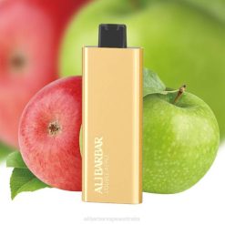 Alibarbar Vapes Melbourne TV8N66 Double Apple - Alibarbar Pandora 7000 Disposable Vape