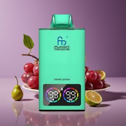 Fumot Tornado 35K Disposable Vape Grape Lemon with Dual Mesh Coil & RGB Lights
