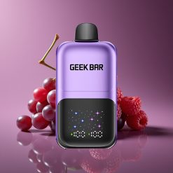 GEEK BAR 2GO 20mL 50000 Puffs Dual Tank Rechargeable Grape & Raspberry Disposable Vape