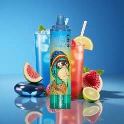 RandM Fumot Tornado 15000 Puffs 25ml 850mAh Mesh Blue Razz Lemonade Disposable Vape
