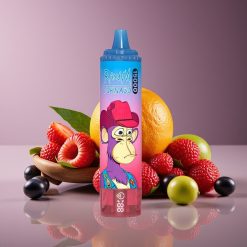 RandM Fumot Tornado 15000 Puffs 25ml 850mAh Mesh LCD Type-C Mixed Berry Disposable Vape