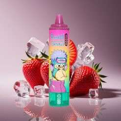 RandM Fumot Tornado 15000 Puffs 25ml 850mAh Mesh Strawberry Ice Disposable Vape