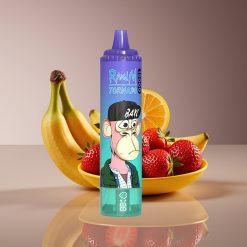 RandM Fumot Tornado 15000 Puffs 25ml 850mAh USB-C Strawberry Banana Disposable Vape