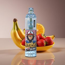 RandM Fumot Tornado 7000 Puffs 14ML Mesh RGB Air-Adjustable Strawberry Banana Disposable Vape