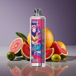 Uwin Crystal 10000 Puffs RGB Disposable Vape Lady Killa 0%/2%/3%/5% 18ml 650mAh