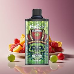 Vapsolo Super 15000 Puffs 40ml 850mAh Mesh Skittles Disposable Vape