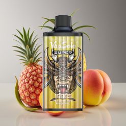 Vapsolo Super 15000 Puffs 40ml Mesh 850mAh Type-C Peach Mango Pineapple Disposable Vape