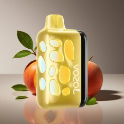VOZOL RAVE 40000 Disposable Vape Mango Peach - Beat-Synced Party Mode, 20/50mg/ml Nicotine, 1000mAh Battery