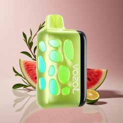 VOZOL RAVE 40000 Disposable Vape Watermelon Bubblegum with 270° Glow & Beat-Synced Party Mode