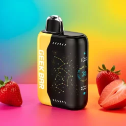 Geek Bar Pulse X Platinum Edition 25000 Puffs 3D Curved Screen Dynamic Display