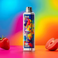 UWIN Crystal Customizable Nicotine Disposable Vape 10000 Puffs RGB Mesh Coil