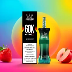 AL FAKHER CROWN BAR CLOUD-X 60K Puffs – Mini Hookah, 50ml, 6mg, DTL/MTL