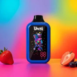 Uwin Digital Box Disposable Pod 68K Puffs Smart Display Mesh Coil Type-C 2%/5%